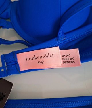 Bikini Hunkemöller Azul T-95C Nuevo