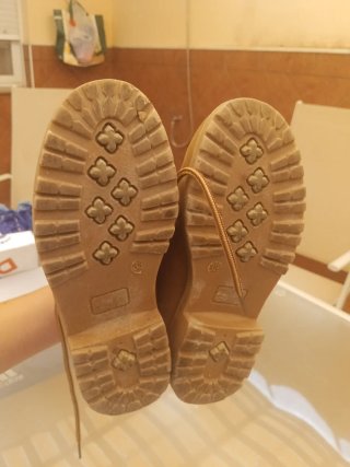 Botas Timberland Camel con Cordones talla 34