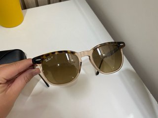 Gafas Ray-Ban Hawkeye Polarizadas Marrones