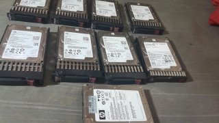 Lote de 9 Discos Duros Seagate para Servidor