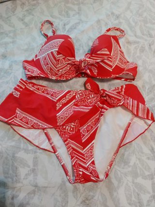 Bikini Lise Charmel Talla 40 Rojo