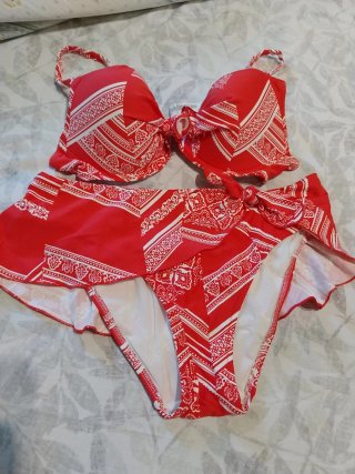 Bikini Lise Charmel Talla 40 Rojo