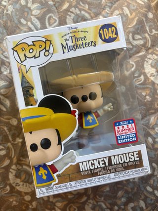 Funko Pop! Mickey 1042 Los Tres Mosqueteros 2021