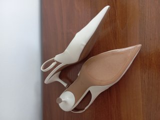 Zapatos Mango Blancos Talla 38