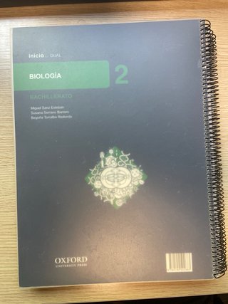 Biología 2°Bach. Oxford. Inicia Dual.