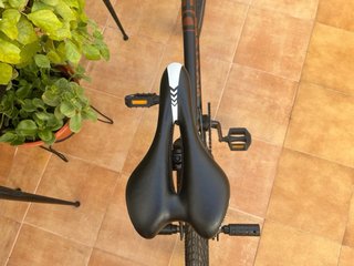 Bicicleta BMX Biocycle Demo Negra y Naranja