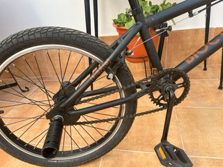 Bicicleta BMX Biocycle Demo Negra y Naranja