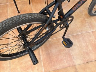 Bicicleta BMX Biocycle Demo Negra y Naranja