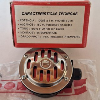 Zumbador Rodman Z-1C 230 V.c.a.