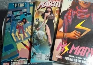 Cómics Marvel Ms Marvel 1 y 2 y Mary Jane