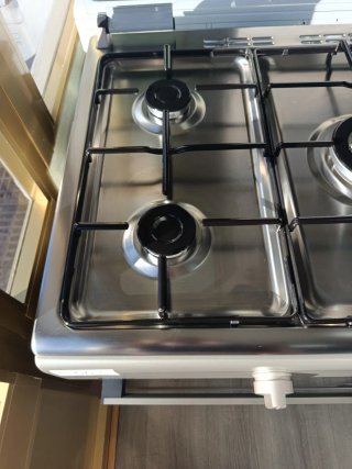 Cocina de gas Ártica con horno