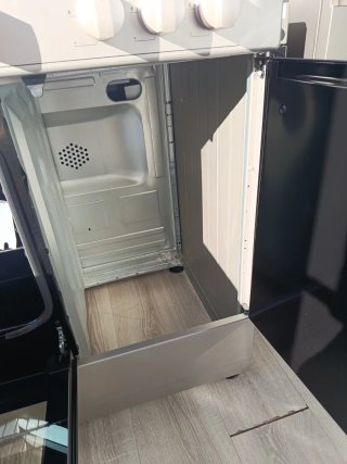 Cocina de gas Ártica con horno