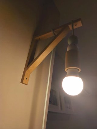 Aplique Escuadra Nórdico Madera