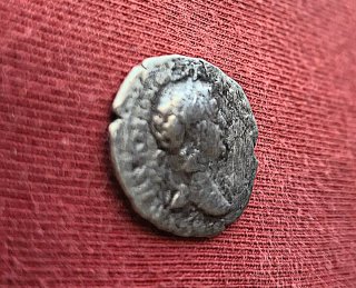 Moneda Romana Plata Antigua