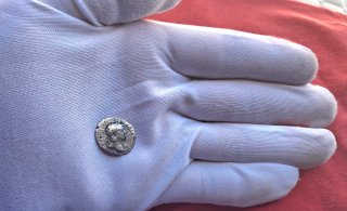 Moneda Romana Plata Antigua