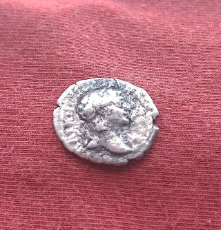 Moneda Romana Plata Antigua