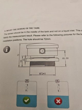 Monitor Nivel Depósito Agua Inalámbrico TLC2101WL
