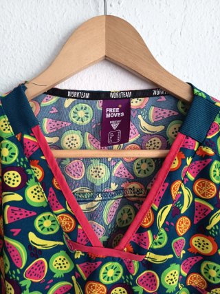 Casaca sanitaria Workteam frutas Talla M