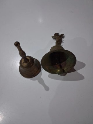 2 Campanas Antiguas Bronce