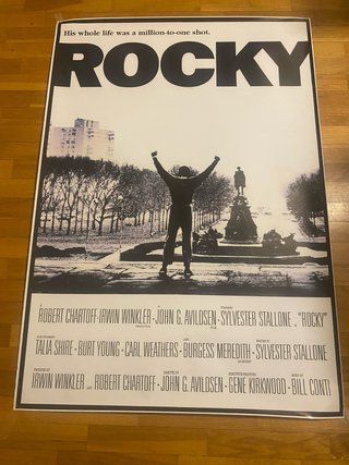 Cartel película ‘Rocky’