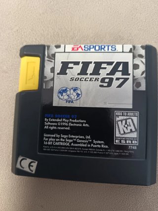 FIFA 97 Mega Drive EA Sports