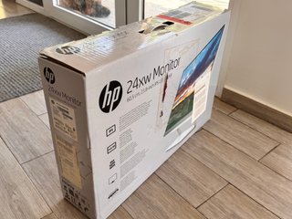 Monitor HP Pavilion 24 HD XW Argento/Bianco