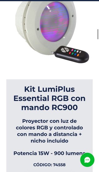 Proyector LED AstralPool LumipLUS Essential PAR56