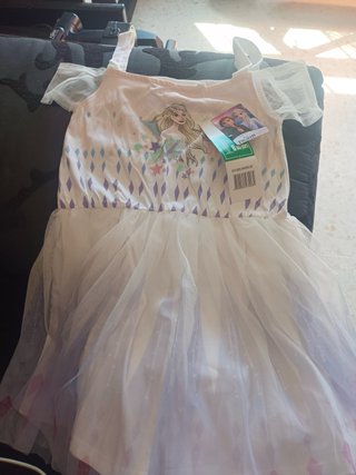 Vestido Niña Frozen, Nuevo a estrenar, Talla 8.