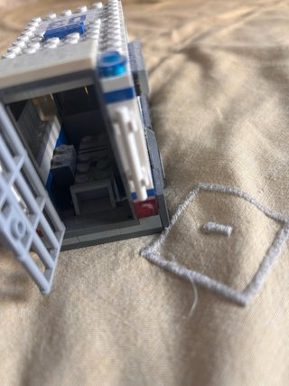 Lego: 2 naves y coche policía