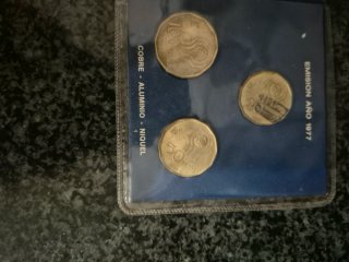 Monedas Conmemorativas Mundial 1977 Argentina