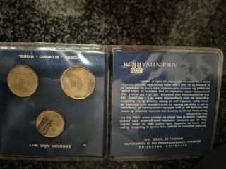 Monedas Conmemorativas Mundial 1977 Argentina