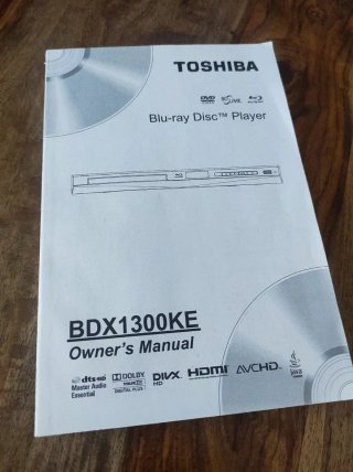Reproductor Blu-Ray Toshiba BDX1300KE