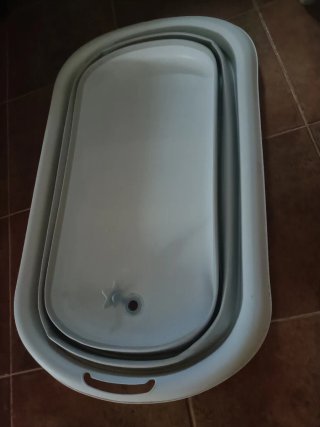 Bañera bebé plegable
