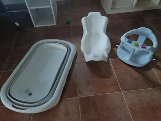 Bañera bebé plegable