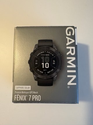 Garmin Fenix 7 Pro Sapphire Solar 47mm Negro