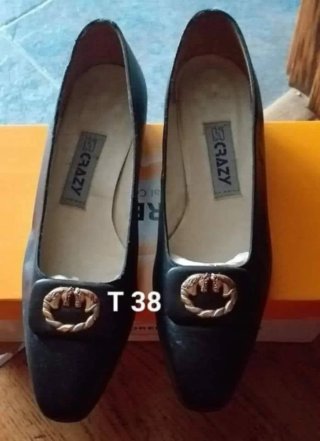 Zapatos de cuero mujer talla 39