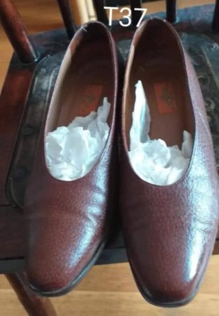 Zapatos de cuero mujer talla 39