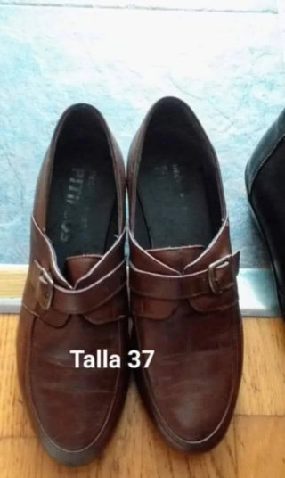 Zapatos de cuero mujer talla 39