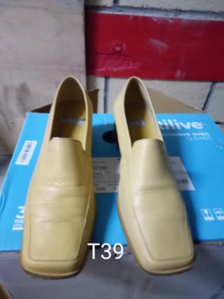Zapatos de cuero mujer talla 39
