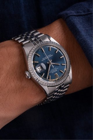 Rolex Datejust 36 azul ref 1603