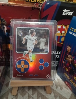 Tarjeta Luka Modric Daka Game Boy Real Madrid