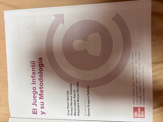 El juego infantil y su metodología, CFGS Educac...