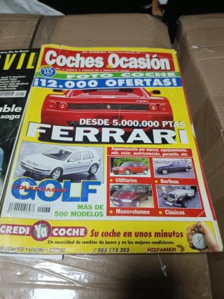 Dos revistas coches antiguas Automóvil