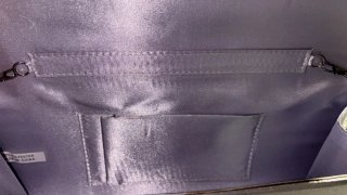 Pochette elegante argento