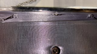 Pochette elegante argento