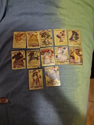 Collezione Carte Pokémon V Dorate