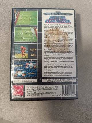 European Club Soccer Mega Drive