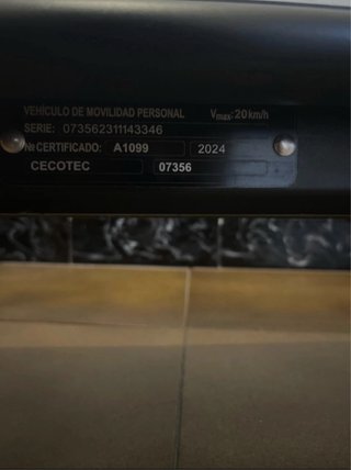 Patinete Eléctrico Bongo XL20
