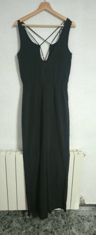 Mono Cruzado Zara Negro Talla S
