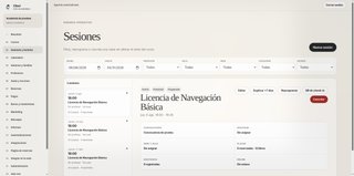 Software de gestión de cursos Citeri